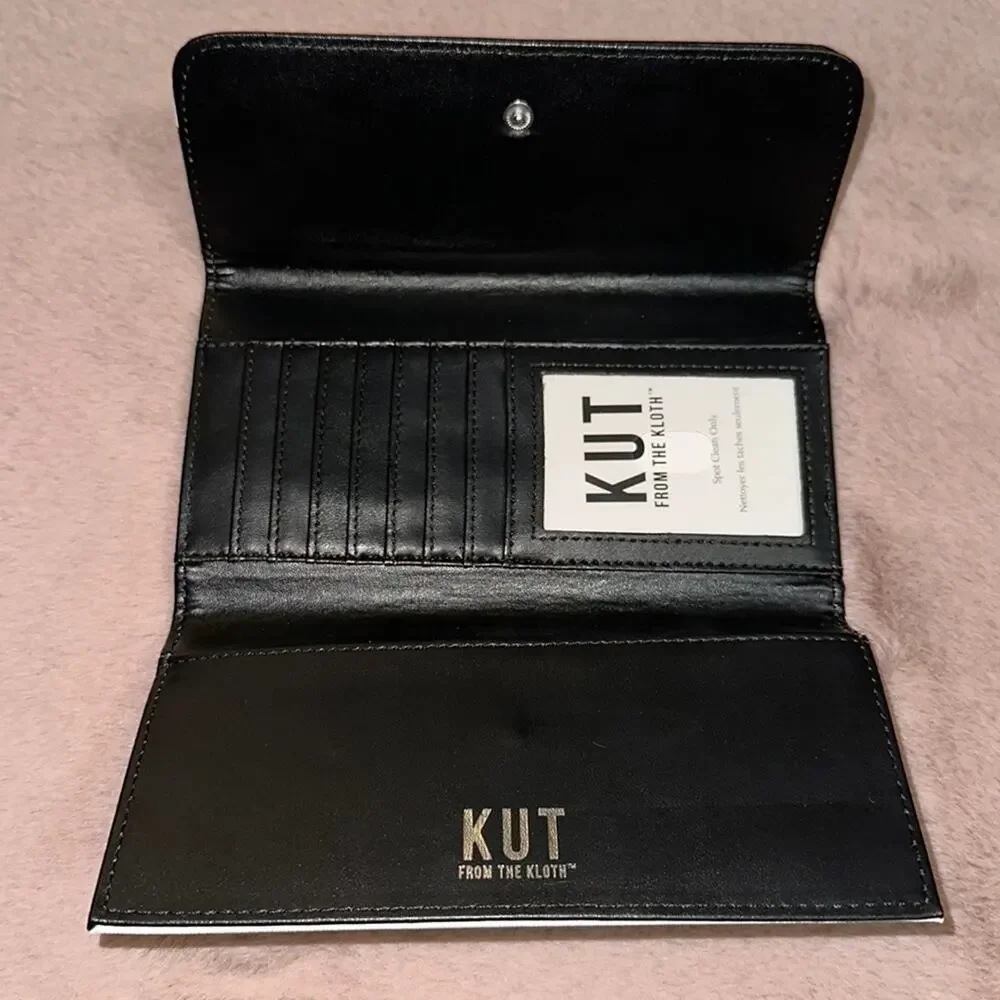NWT Kut From The Kloth Striped Wallet